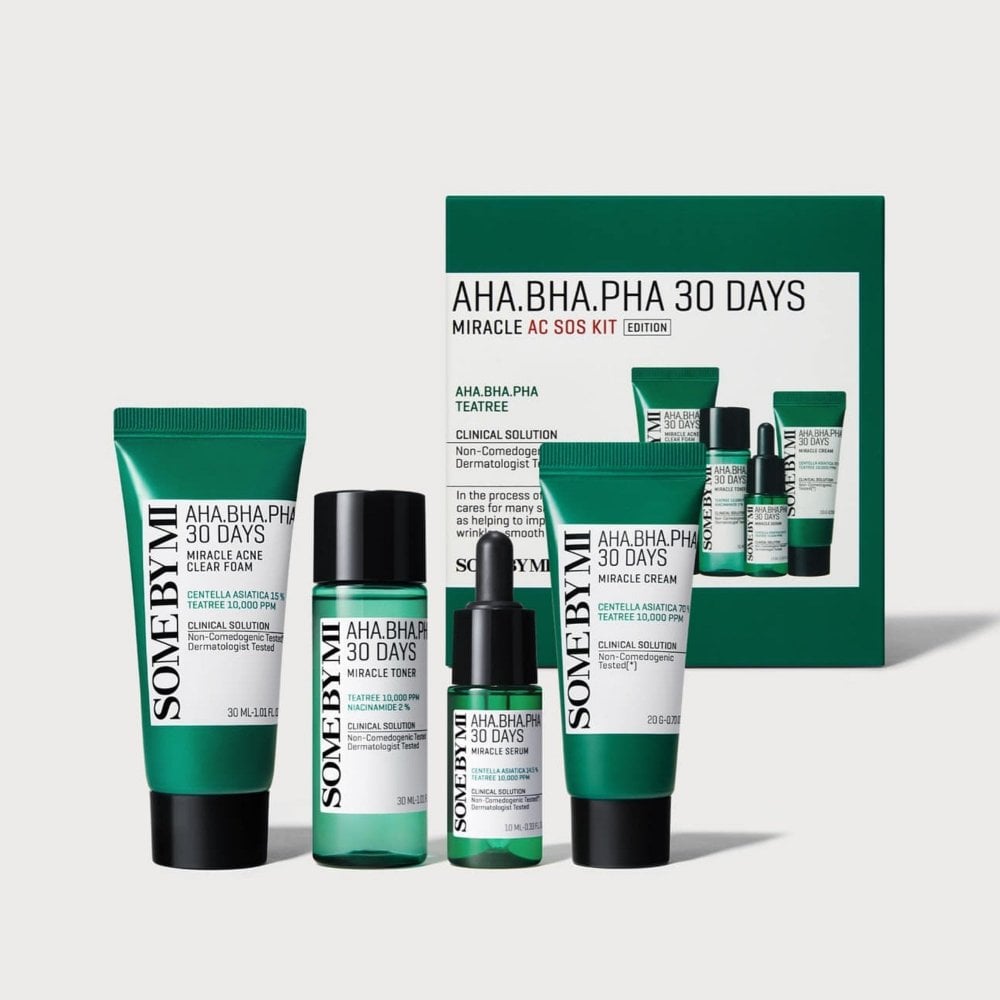 SOME BY MI AHA BHA PHA 30 Days Miracle AC SOS Kit Set