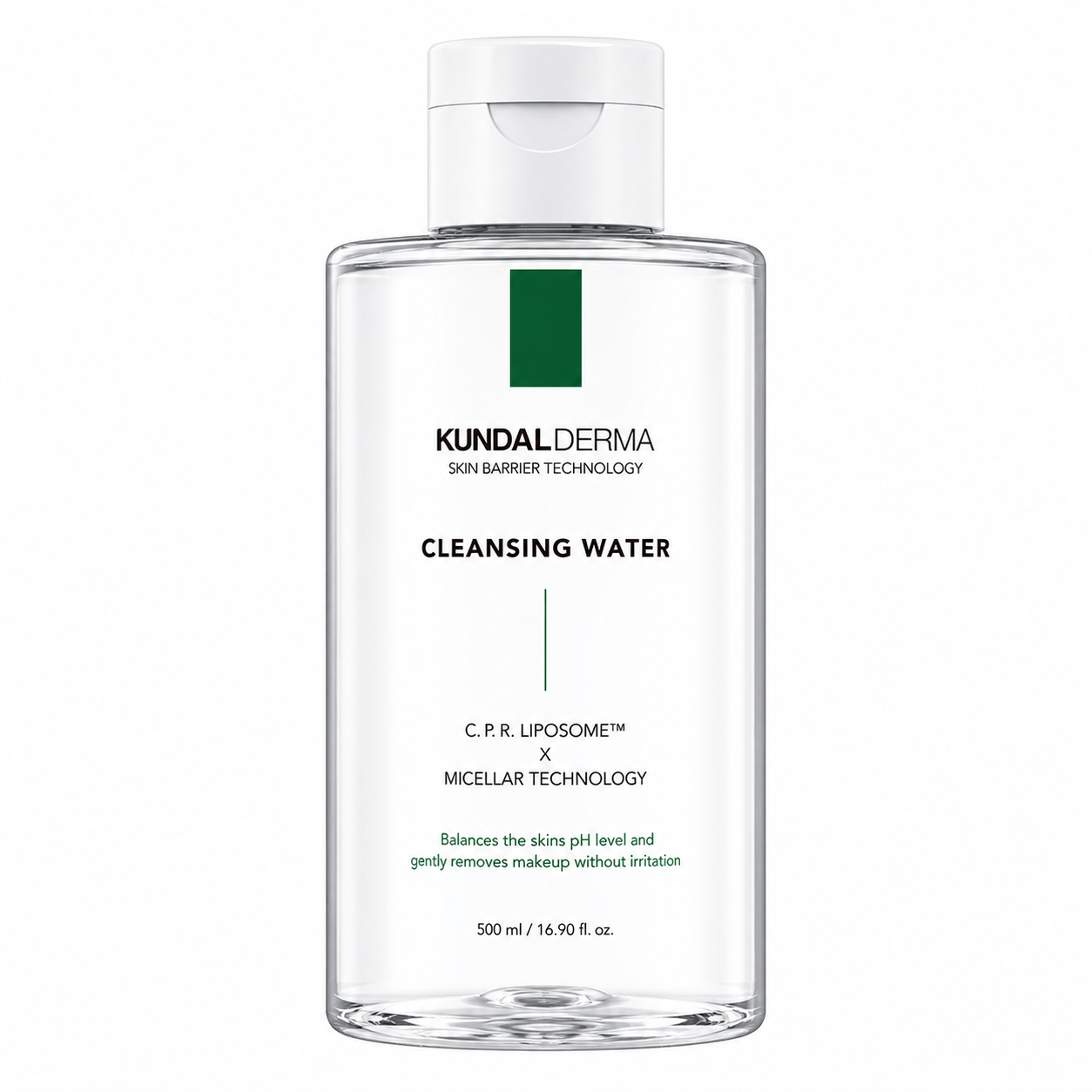 KUNDAL Derma Skin Barrier Technology Cleansing Water 500ml