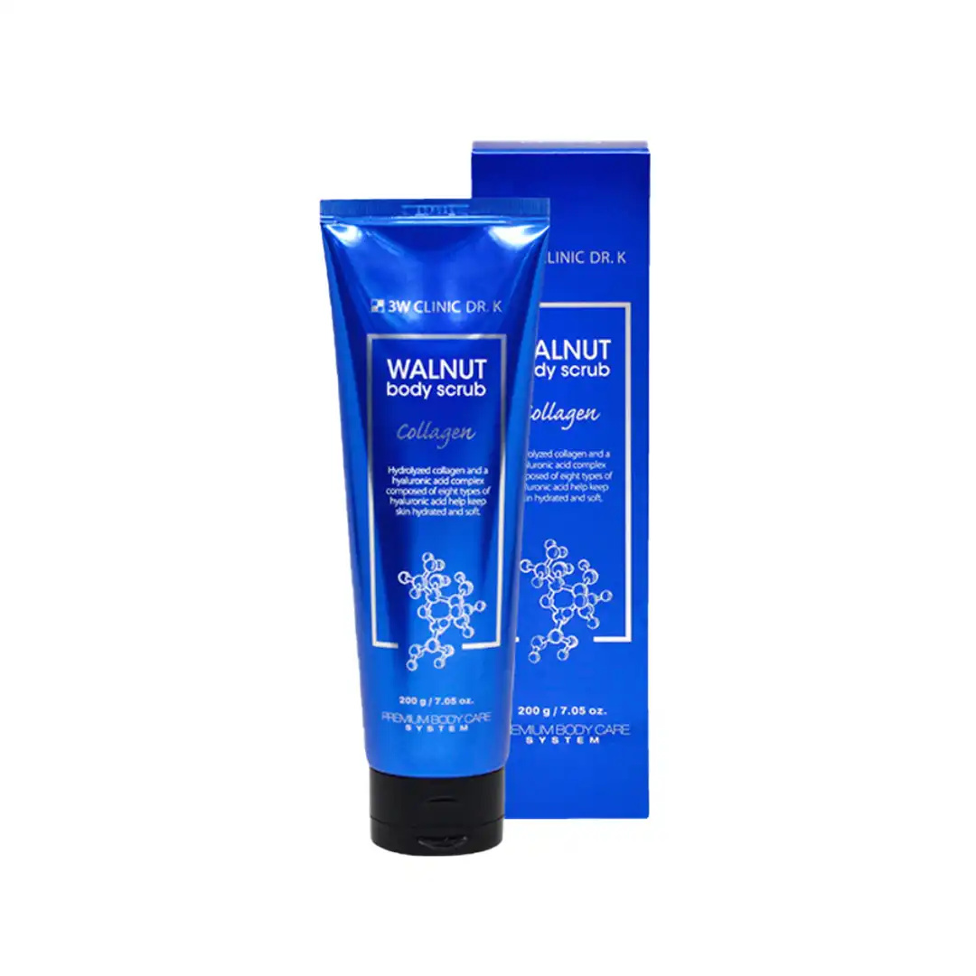 3W Clinic DR.K Walnut Collagen Body Scrub