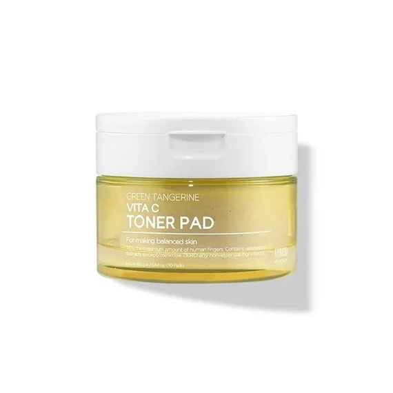 Tenzero Green Tangerine Vita C Toner Pad- 70ea