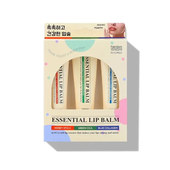 Tenzero Essential lip balm- 3 Pcs