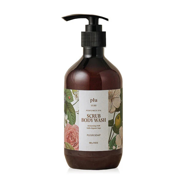 Plu - Perfumed Spa Scrub Body Wash Fleur Soap 500gm