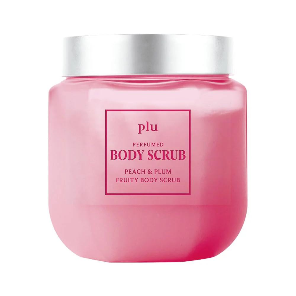 plu Perfumed Fruity Body Scrub Peach \u0026 Plum 500g