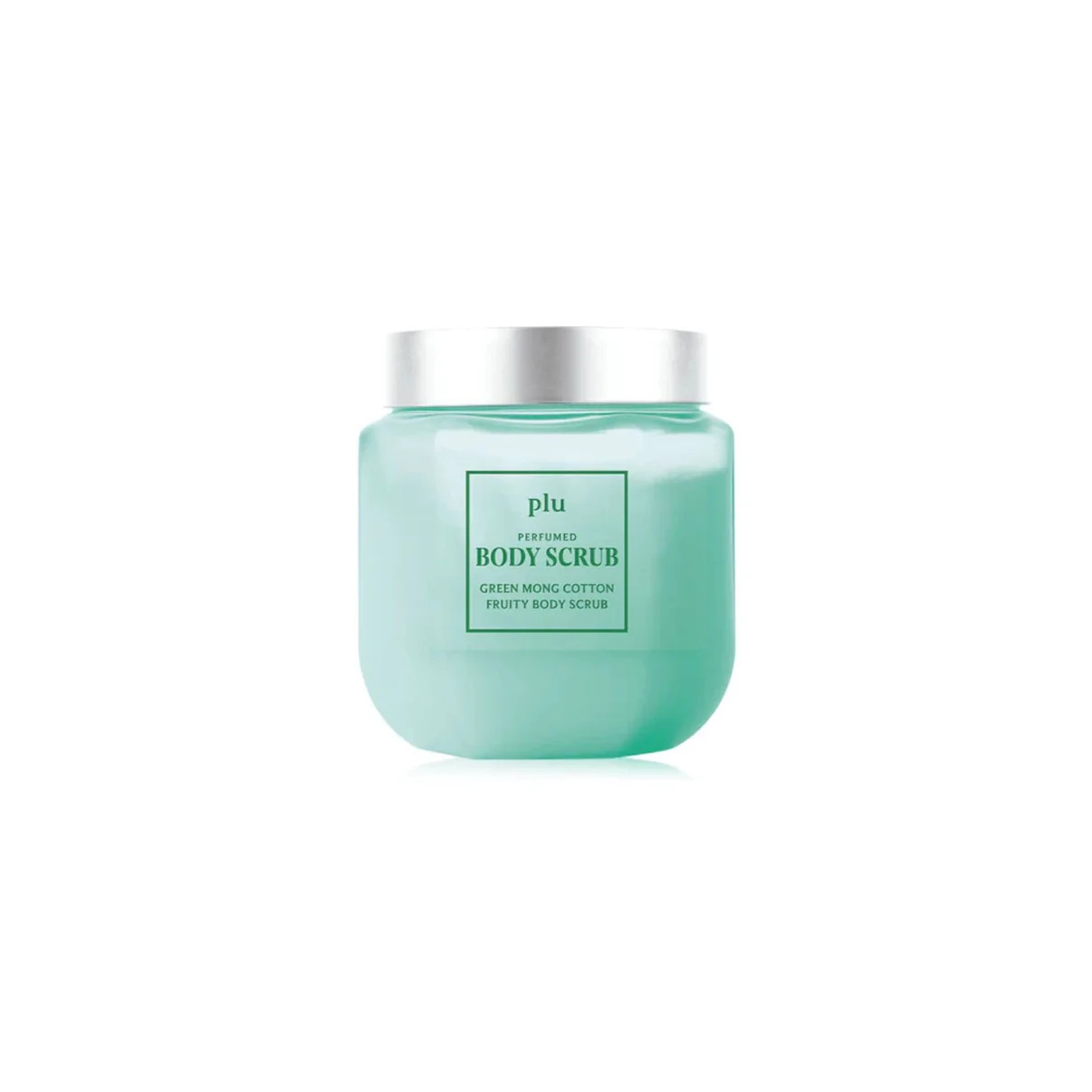 plu Perfumed Fruity Body Scrub Green Mong Cotton 500g