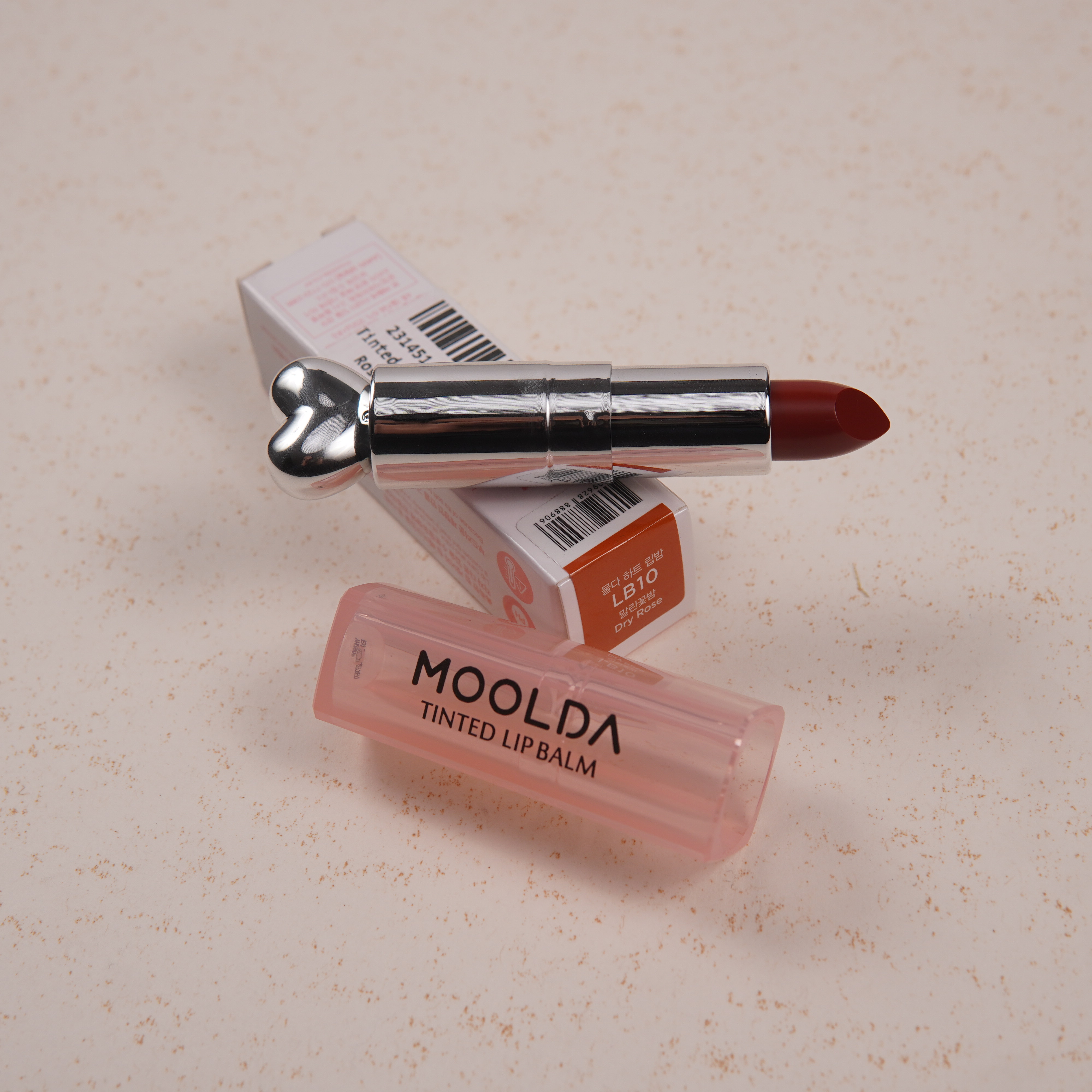 MOOLDA Tinted Lip Balm (Dry Rose) LB10 3g