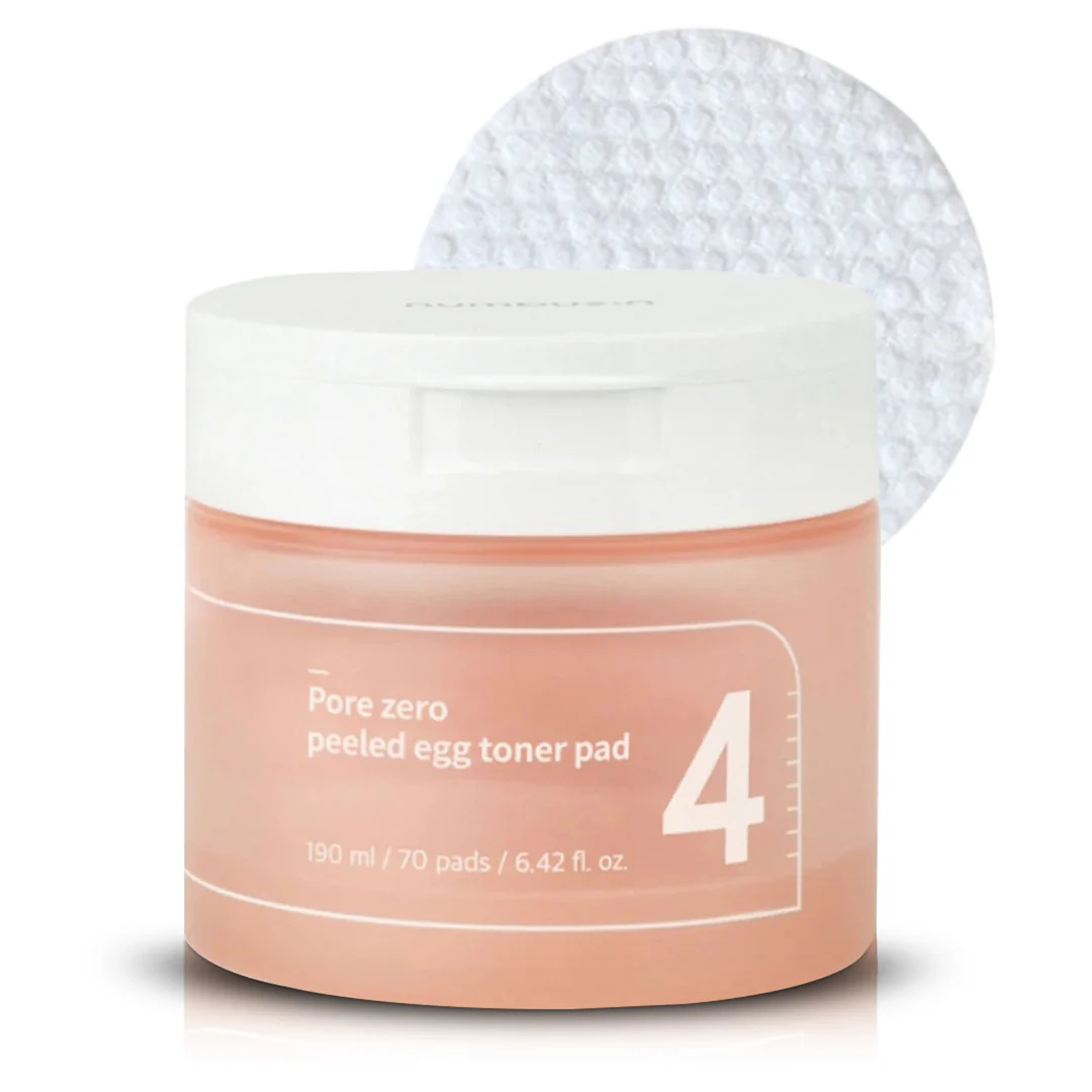 NUMBUZIN N0 4 Pore Zero Peeled Egg Toner Pad-190 ml / 70 pads