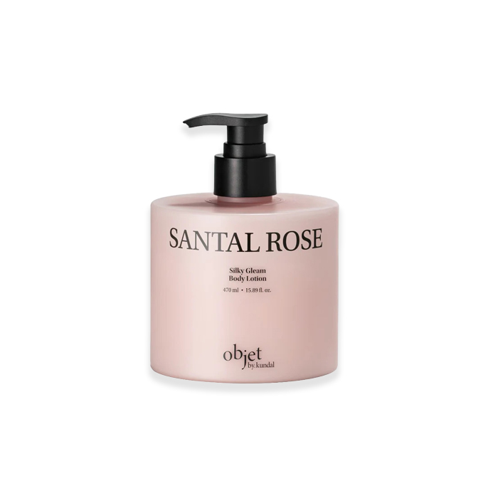 Objet by Kundal Silky Gleam Body Lotion (Santal Rose) – 470ml