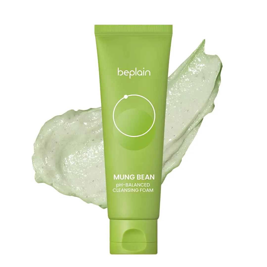 BEPLAIN Mung Bean pH-Balanced Cleansing Foam - 80ml